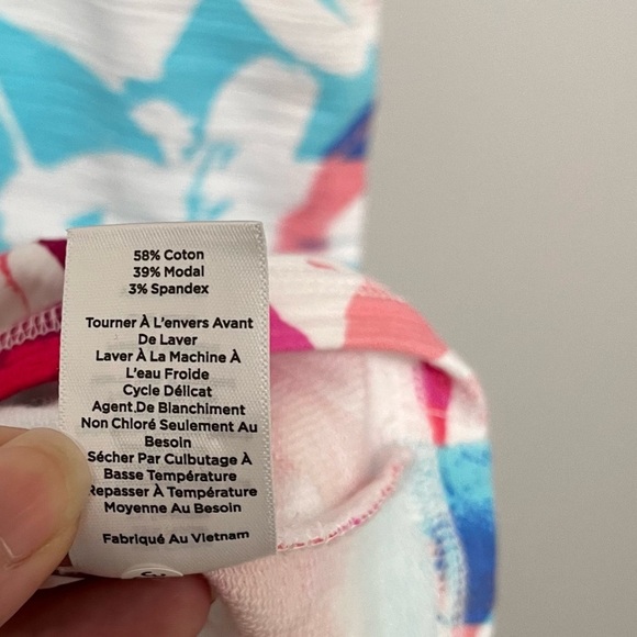 T by Talbots NWOT Cross Back Cozy Crush Dress UPF 50+ Small Petite - Picture 9 of 11